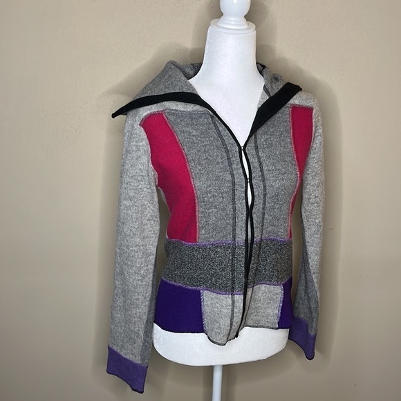 Nine West 100% Lambswool Cardigan Sweater - Picture 2 of 9